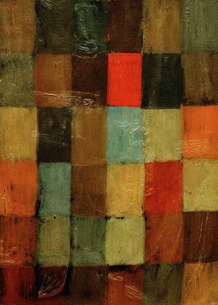 Harmonie blau=orange, 1923, 58. de Paul Klee