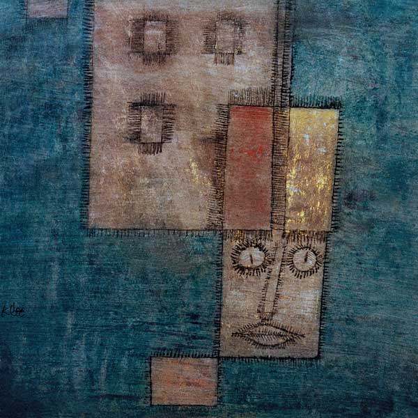 Hausgeist, 1923. de Paul Klee