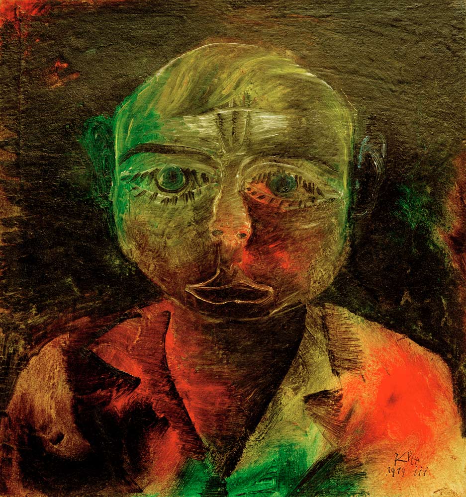 Junger Proletarier, 1919, 111. de Paul Klee