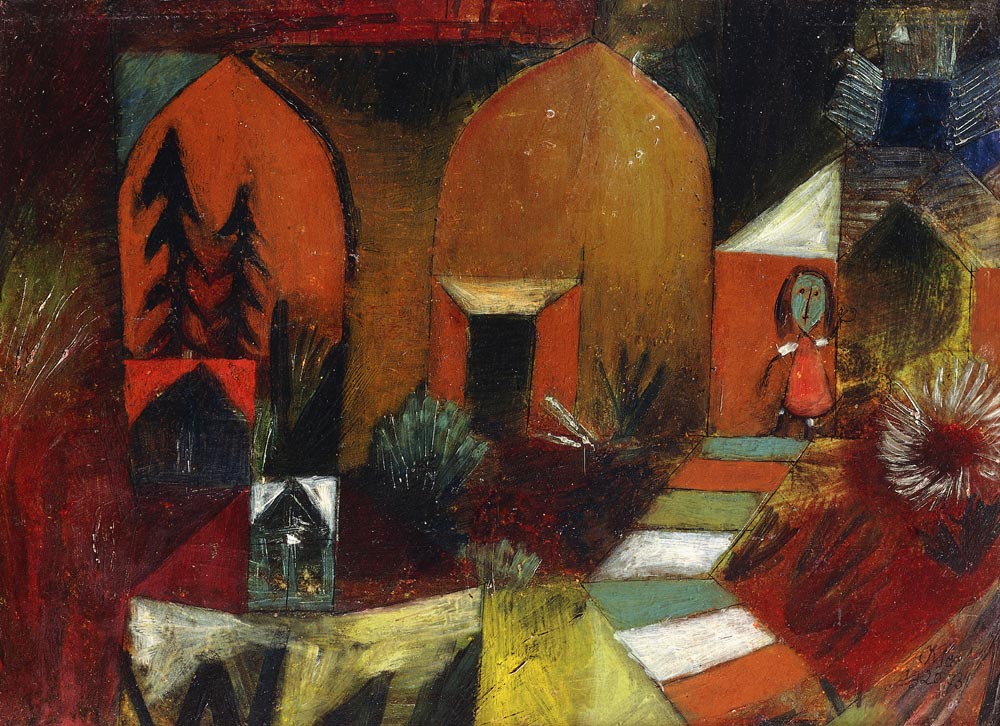 Kind als Einsiedler de Paul Klee