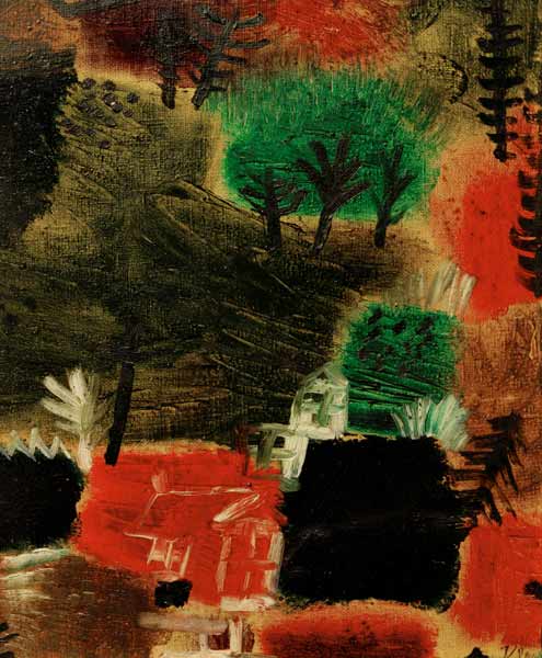 Kleine Landschaft, 1919, 108. de Paul Klee
