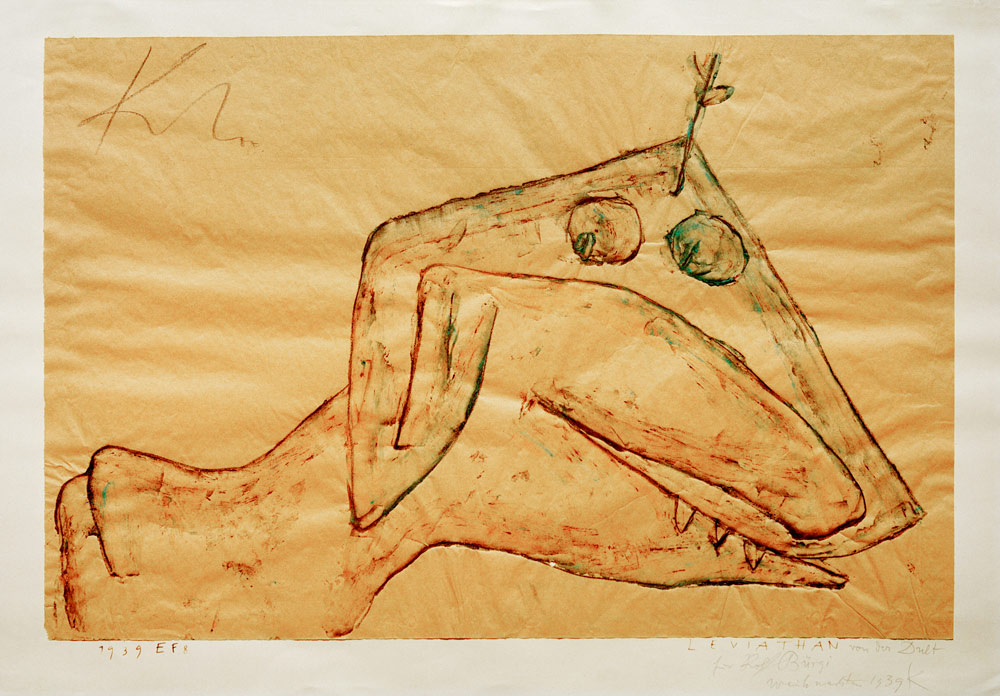 Leviathan, 1939, 1048. de Paul Klee