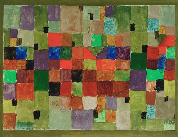 Noerdlicher Ort, 1923, 173. de Paul Klee