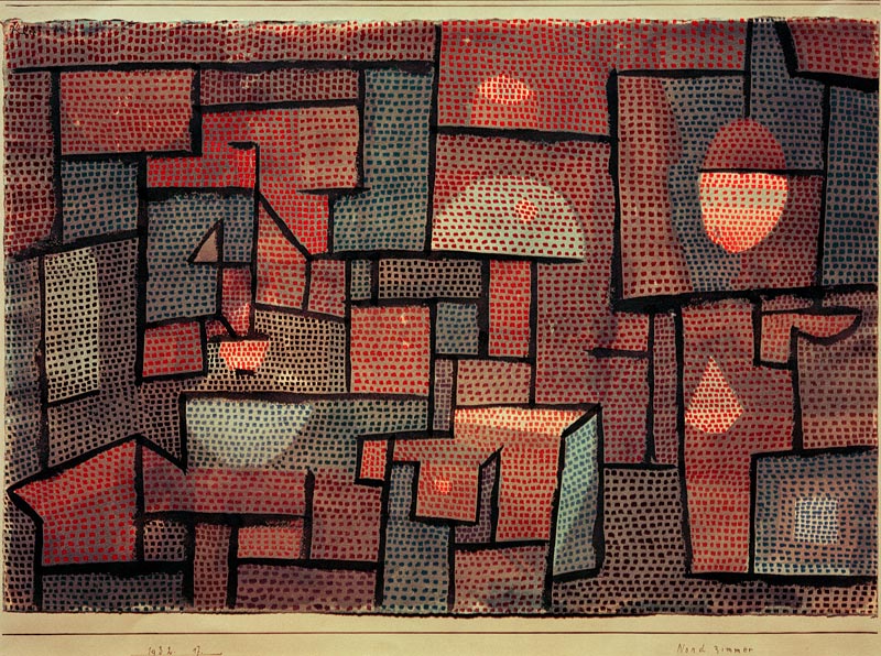 Nordzimmer, de Paul Klee