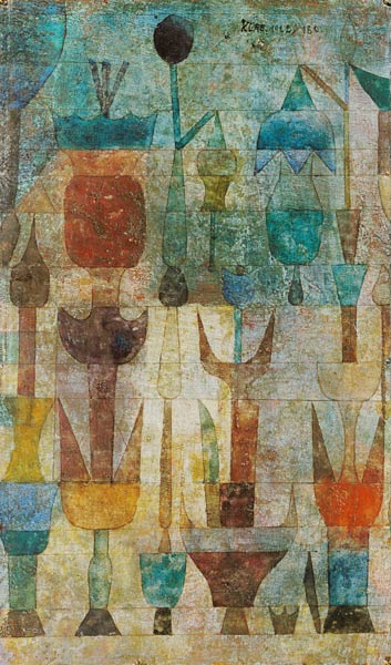 Plant early in the morning de Paul Klee