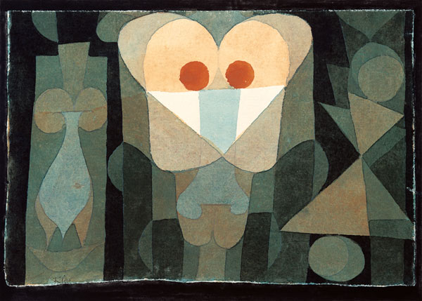 Physiognomy of a flower de Paul Klee