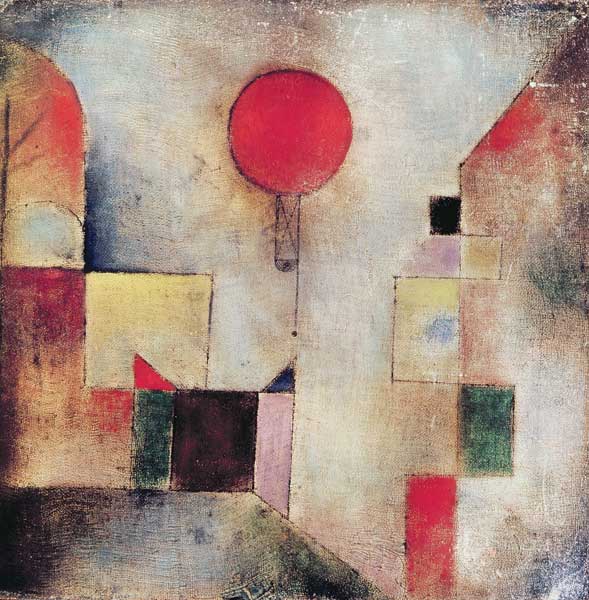 Roter Ballon de Paul Klee