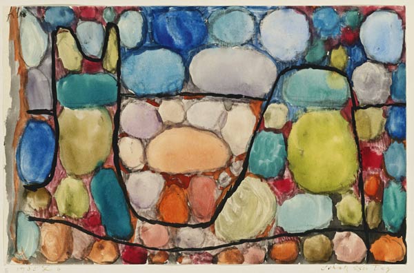 Treasure above Ground (Schatz über Tag) de Paul Klee