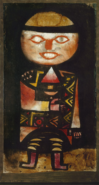 Schauspieler, 1923, 27. de Paul Klee