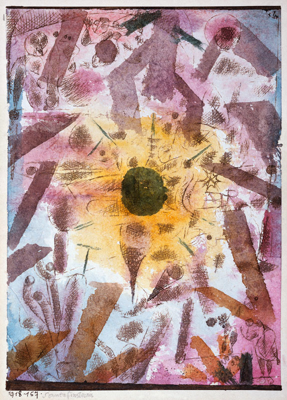 Sonnenfinsternis de Paul Klee