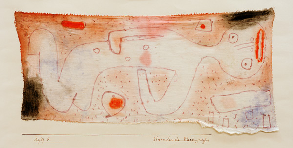 Strandende Meerjungfer, de Paul Klee