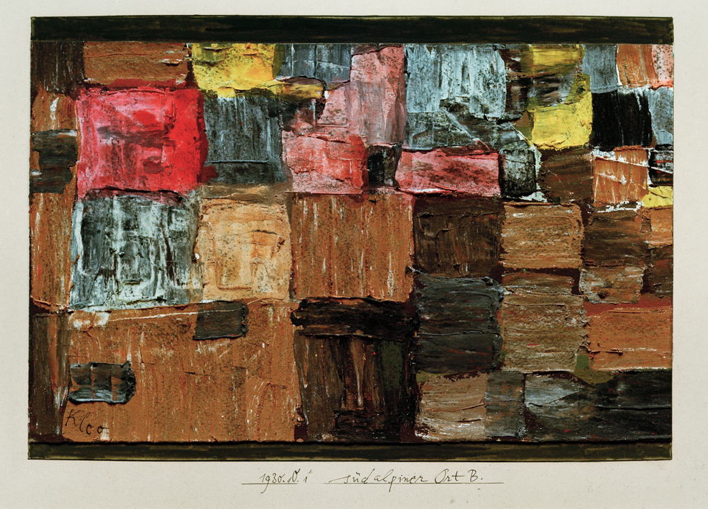 Suedalpiner Ort B., 1930. de Paul Klee