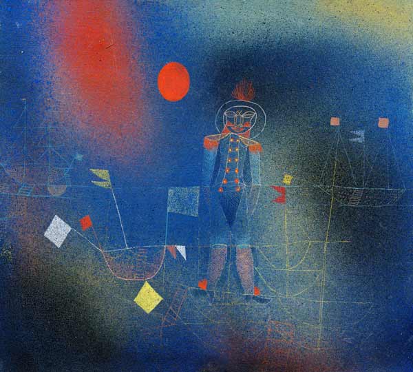 Abenteurer zur See, 1927. de Paul Klee