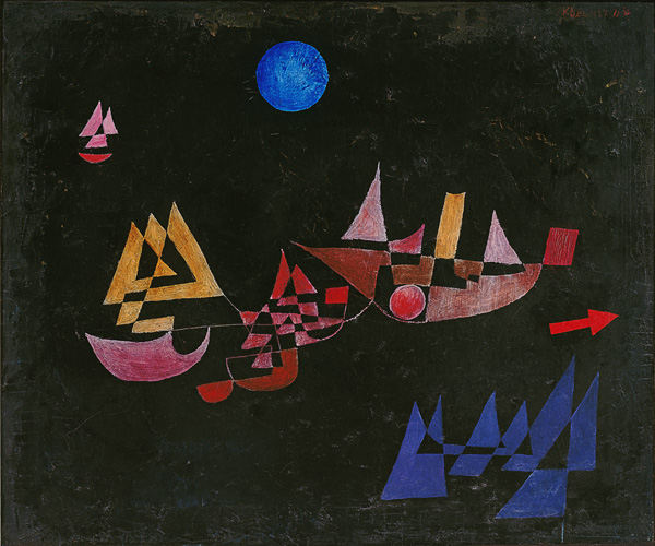 Departure of the ships de Paul Klee