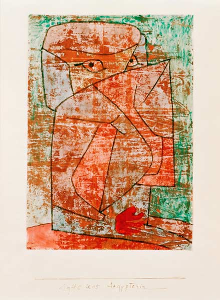 Aegypterin, 1940, 55 (X15), de Paul Klee