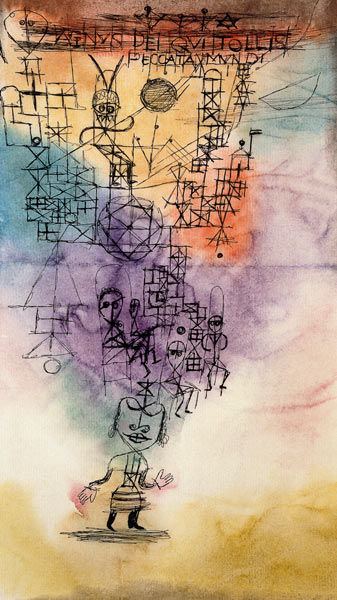 Agnus Dei, qui tollis peccata mundi. de Paul Klee