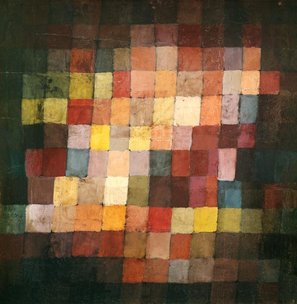 Ancient Harmony, 1925 (no 236) (oil on cardboard)  de Paul Klee