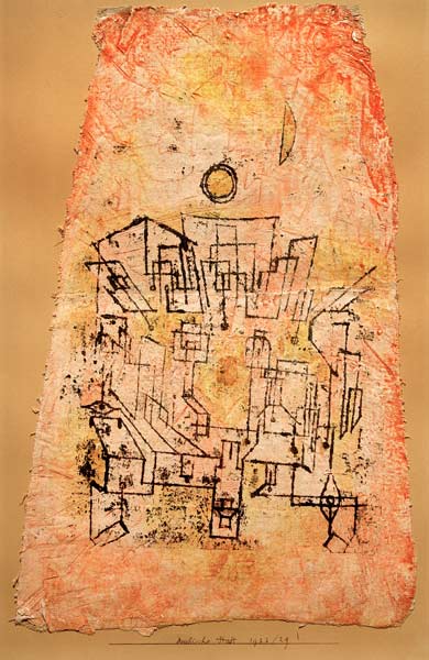 Arabische Stadt, 1922, 29. de Paul Klee