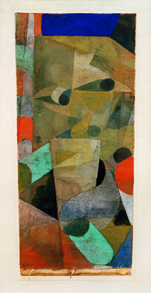 Blick des Daemons, 1917, 1. de Paul Klee