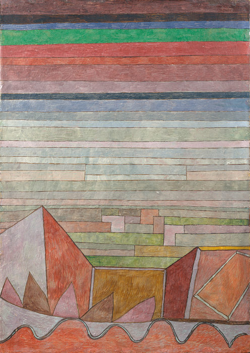 View into the Fertile Country de Paul Klee