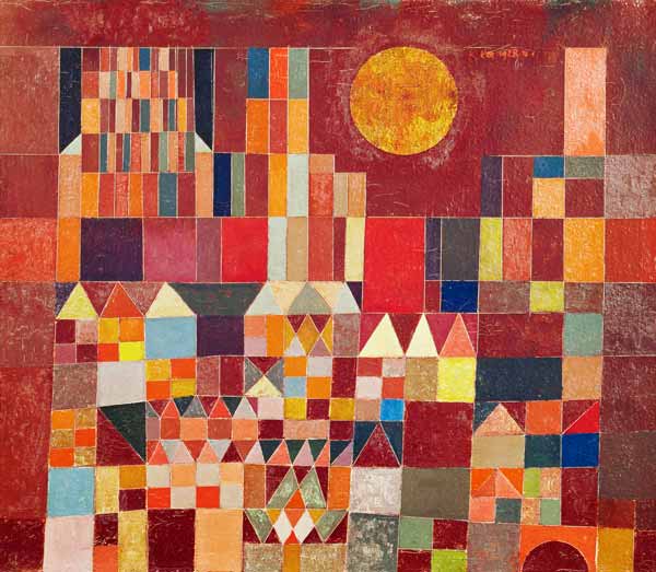 Castillo y sol de Paul Klee