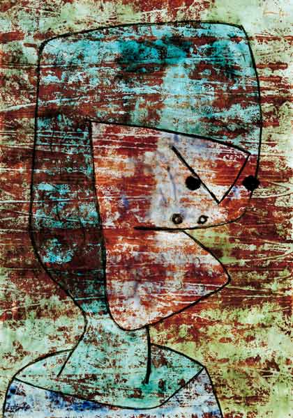 Charon, 1940, 58 (X 18). de Paul Klee