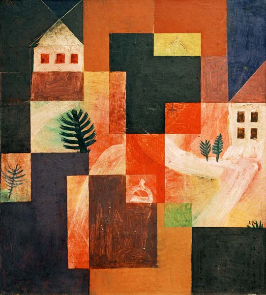 Choral und Landschaft, 1921. 125 de Paul Klee
