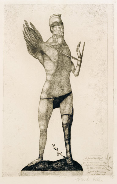 Der Held mit dem Fluegel, 1905, 38. de Paul Klee