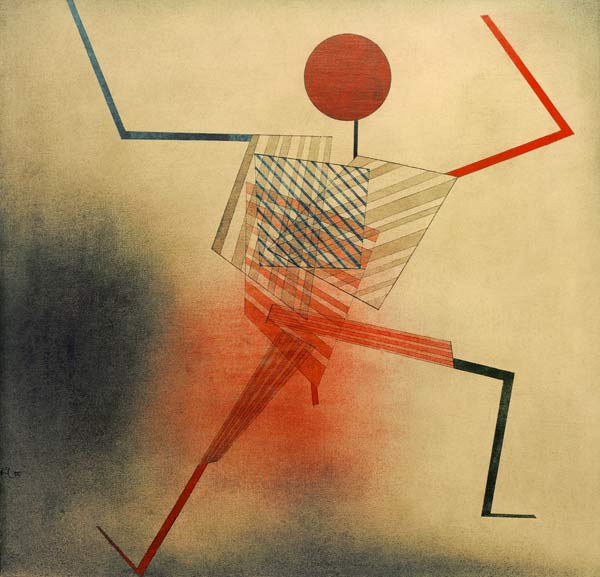Der Springer, 1930. de Paul Klee