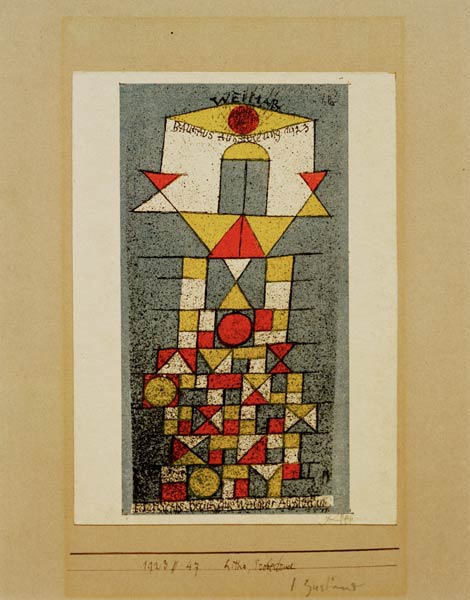 Die erhabene Seite, de Paul Klee