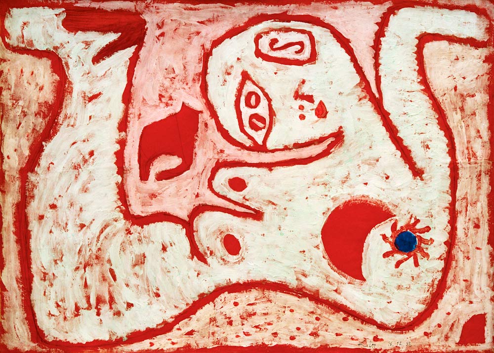 ein Weib fuer Goetter, 1938  452 (A 12). de Paul Klee