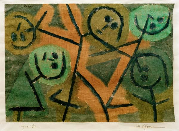 Elfen, 1939. 10004 (CD 4). de Paul Klee