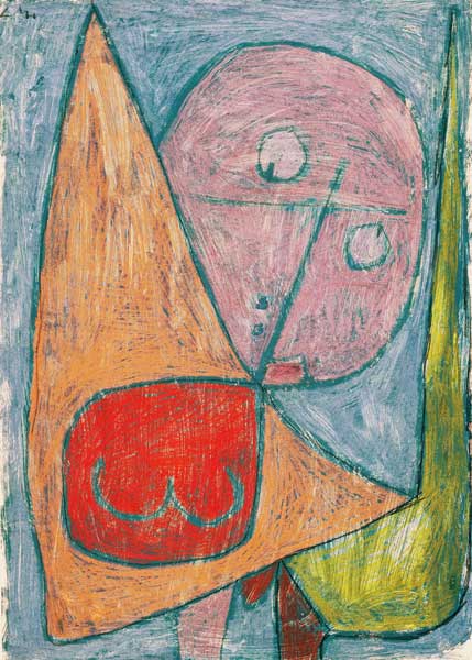 Angel, still female (Engel, noch weiblich) de Paul Klee