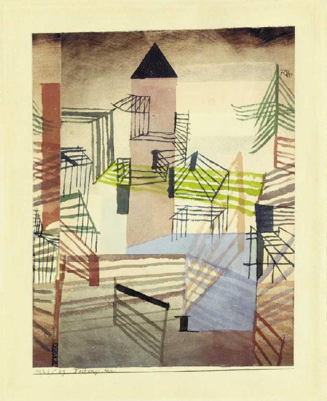 Festungsbau de Paul Klee