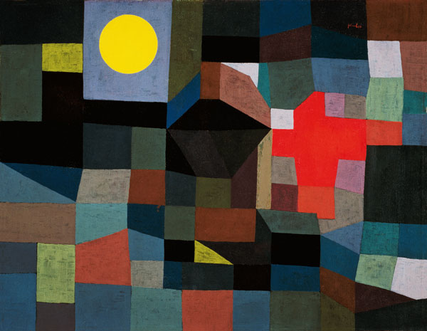 Fire at Full Moon de Paul Klee