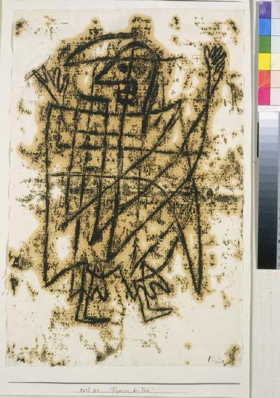 Figurine the death. de Paul Klee
