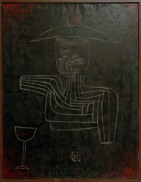 Geist bei Wein und Spiel, 1927, de Paul Klee