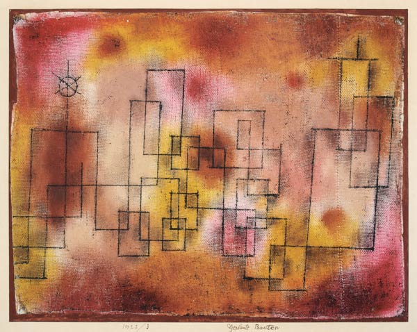 Planned buildings de Paul Klee