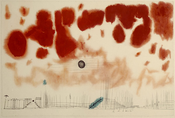 Nubes sobre Bor de Paul Klee