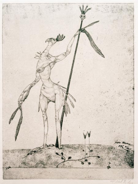 Greiser Phoenix, 1905, 36. de Paul Klee