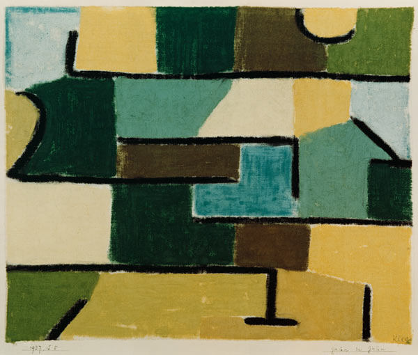 Turn green in the green de Paul Klee
