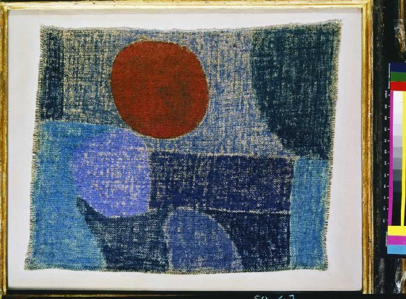 Still heiss and strange de Paul Klee