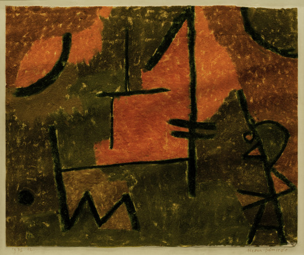 Hexen-Schmiede, 1936, de Paul Klee