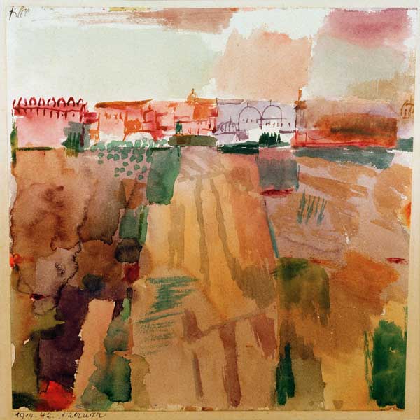 Kairouan, 1914. de Paul Klee