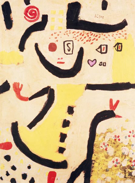 Ein Kinderspiel, 1939. de Paul Klee