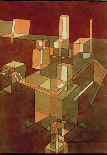 Italienische Stadt, 1928.66. de Paul Klee
