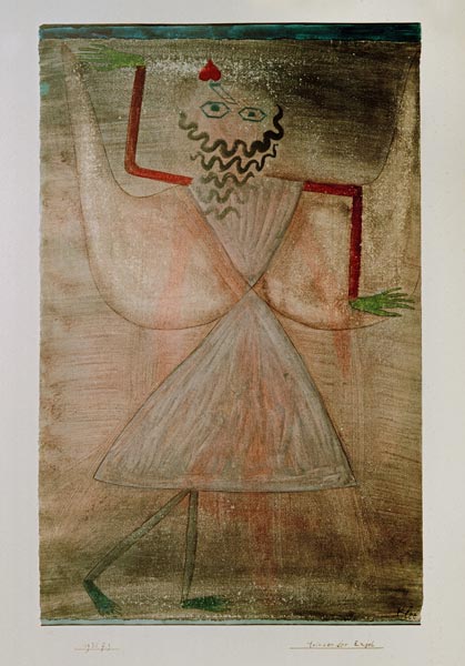trinkender Engel, 1930, 239. de Paul Klee
