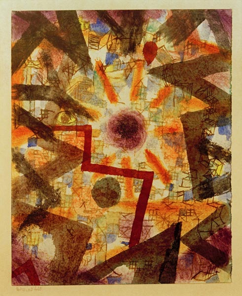 Und es ward Licht, 1918, 163. de Paul Klee