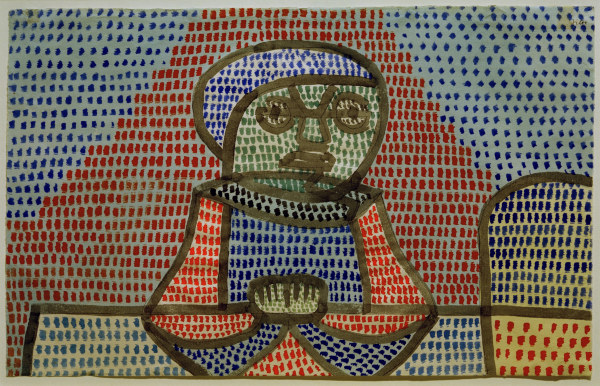 Knabe am Tisch, de Paul Klee