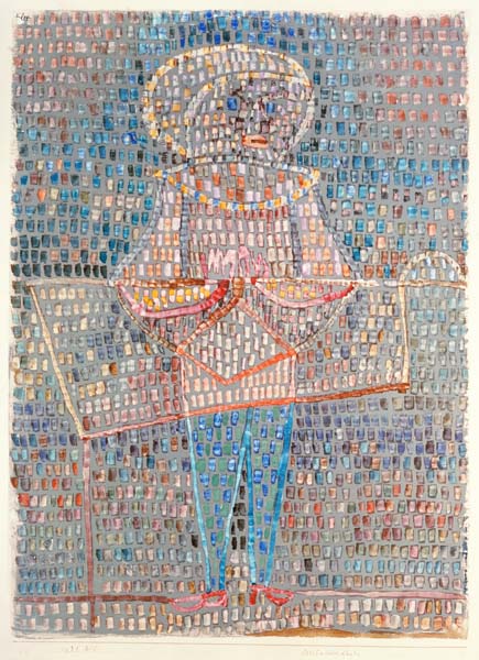 Boy dressed up de Paul Klee